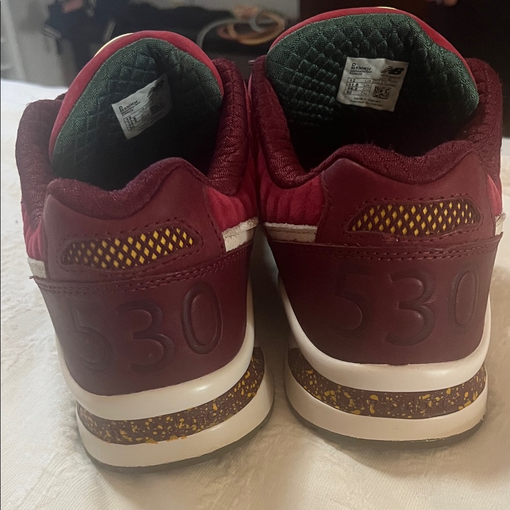 New Balance530 Ronnie Fieg 'Red Yellow' - Picture 3 of 8
